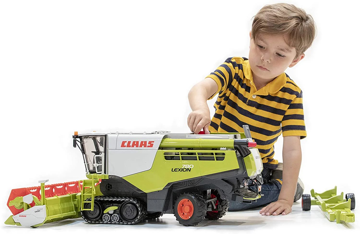 Claas Lexion 780 Terra Trac BRUDER – Modellino Mietitrebbia Realistico - Image 3