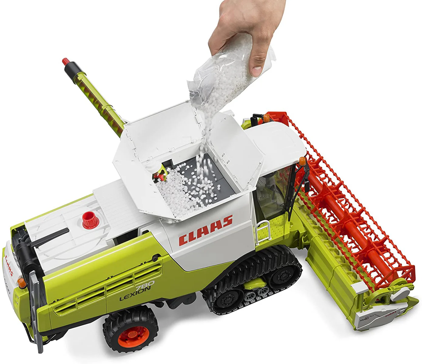 Claas Lexion 780 Terra Trac BRUDER – Modellino Mietitrebbia Realistico - Image 4