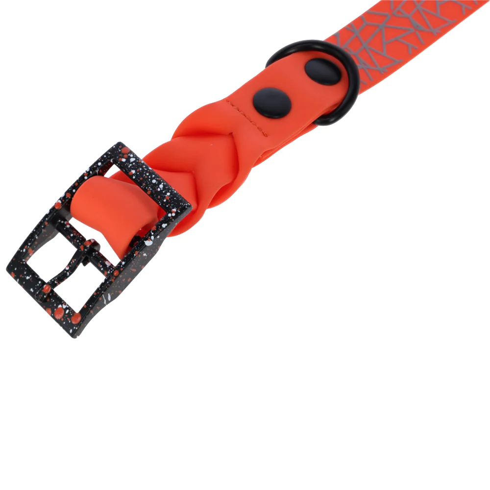 Collare per Cani Puno – Extra Resistente con Stampa Riflettente e Chiusura in Acciaio - Image 2