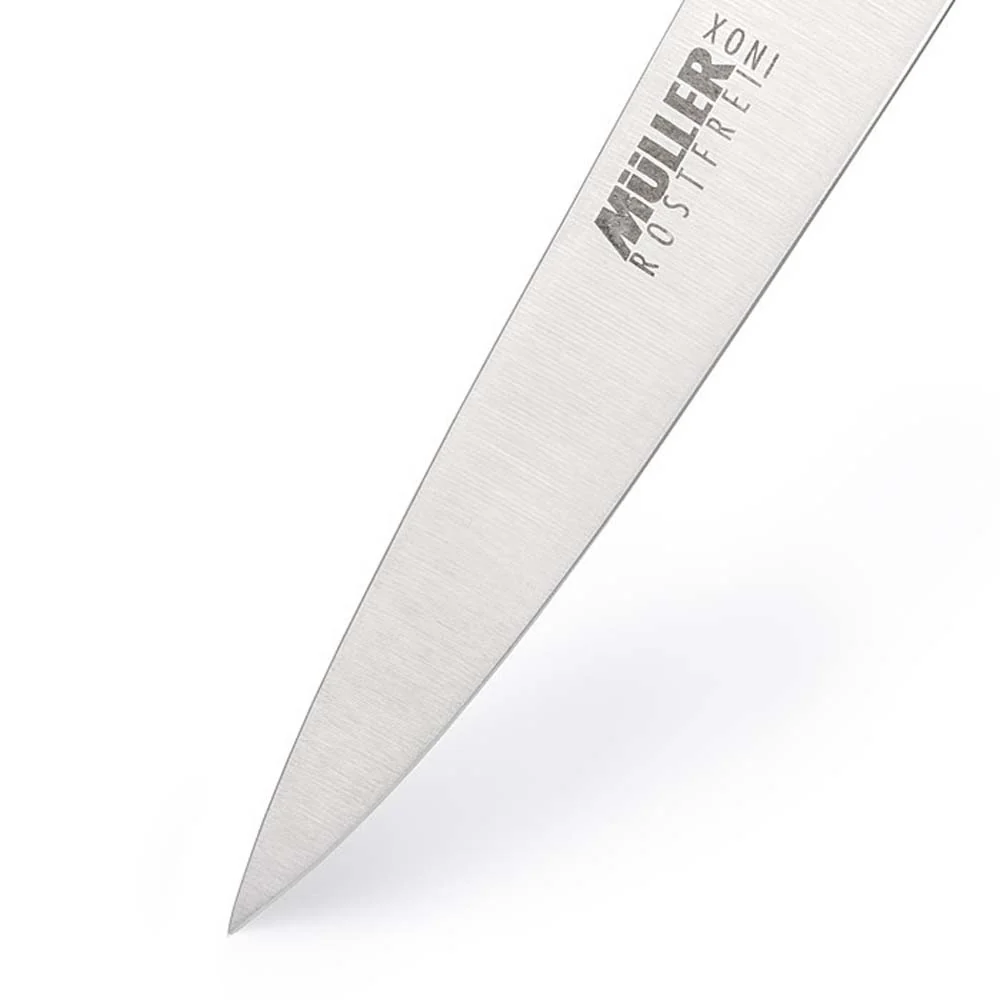 Muller Coltello da macellaio in acciaio inox con manico in plastica 18 cm - Image 7
