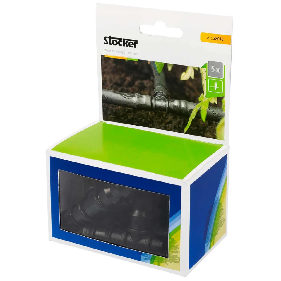 Connettore a T 13 16mm per irrigazione orto personalizzata 5 Pezzi - Image 3