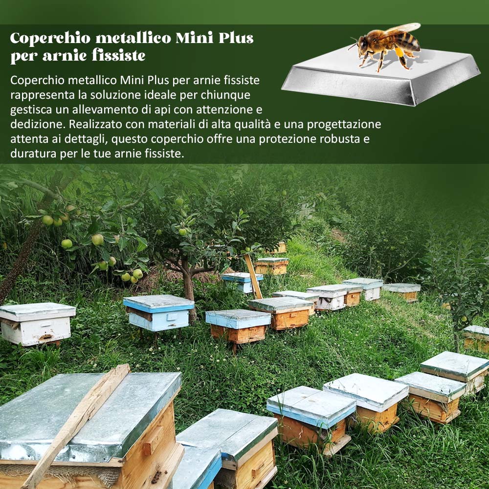 Coperchio metallico Mini Plus per arnie fissiste - Image 8