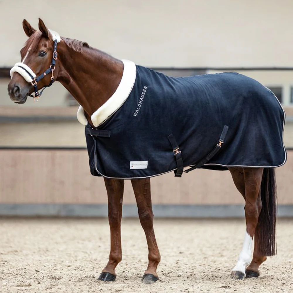 Coperta in pile rosé moderno per cavallo - Image 3