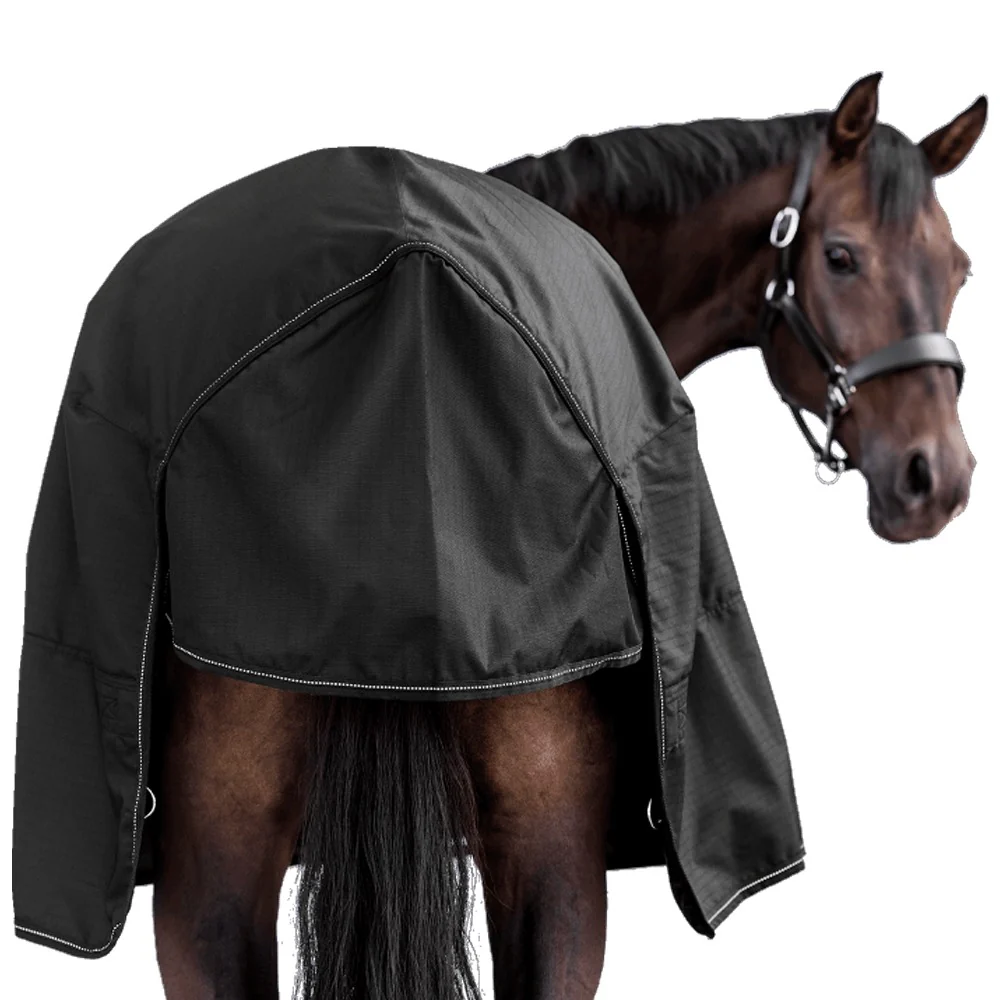 Coperta Outdoor Cavallo Nordic High Neck Light 600D Impermeabile - Image 6