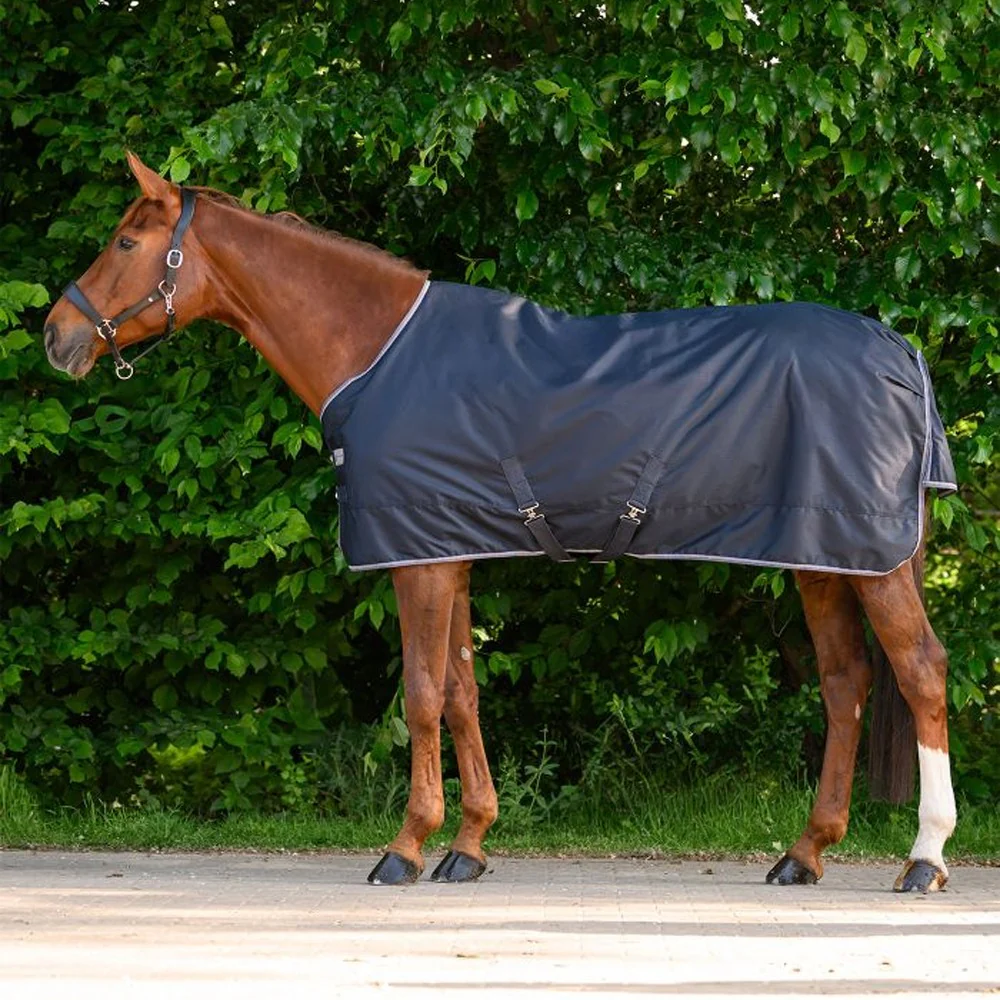 Coperta Outdoor Economic Leggera Impermeabile Blu Notte Cavallo