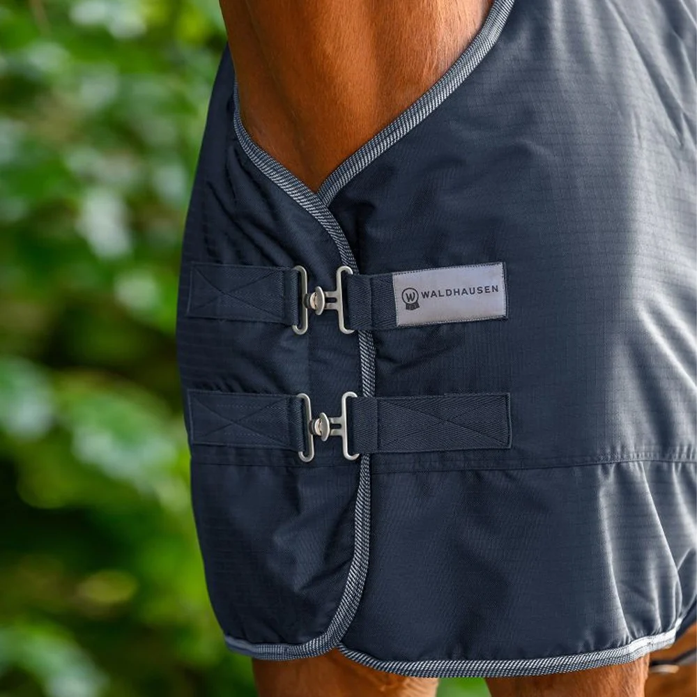 Coperta Outdoor Economic Leggera Impermeabile Blu Notte Cavallo - Image 4