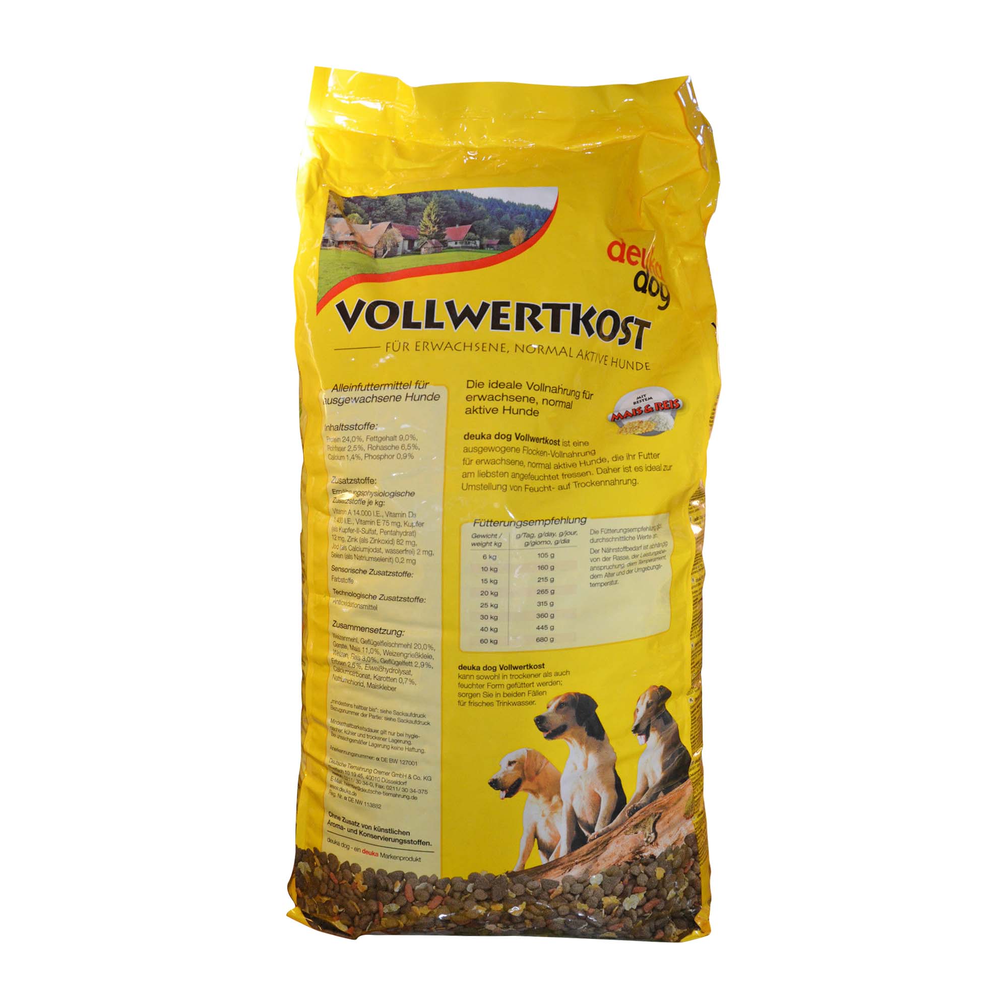 Deuka Vollwertkost 15 Kg Alimento completo per cani adulti con scaglie - Image 3