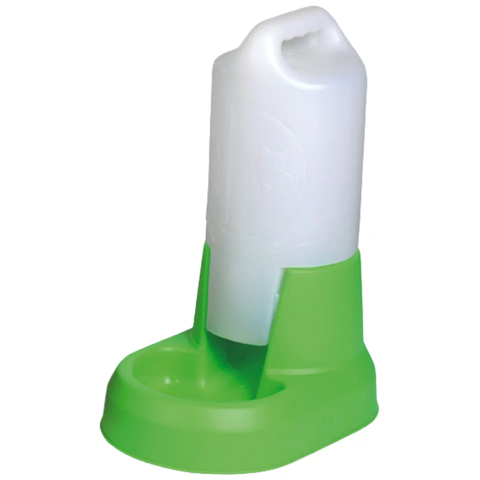 Dispenser di cibo gapper 3kg per cani e gatti mangiatoia automatica con manico