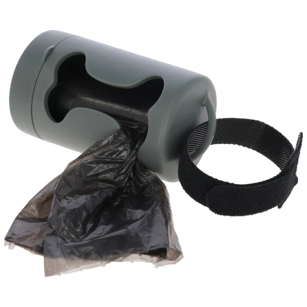 Dispenser sacchetti igienici per cani - grigio-verde - Image 3