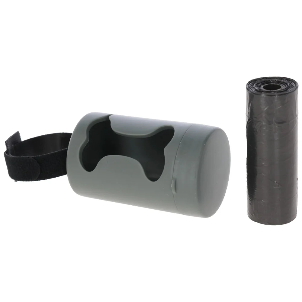 Dispenser sacchetti igienici per cani - grigio-verde - Image 4