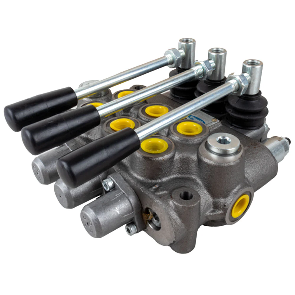 Distributore idraulico modello Basic a 3 leve doppio effetto 40litri - Image 10