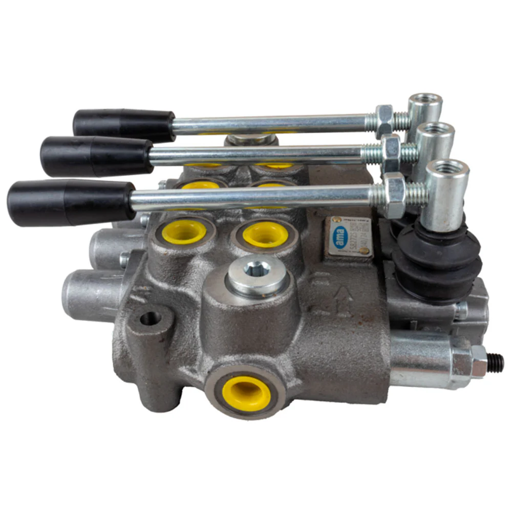 Distributore idraulico modello Basic a 3 leve doppio effetto 40litri - Image 2