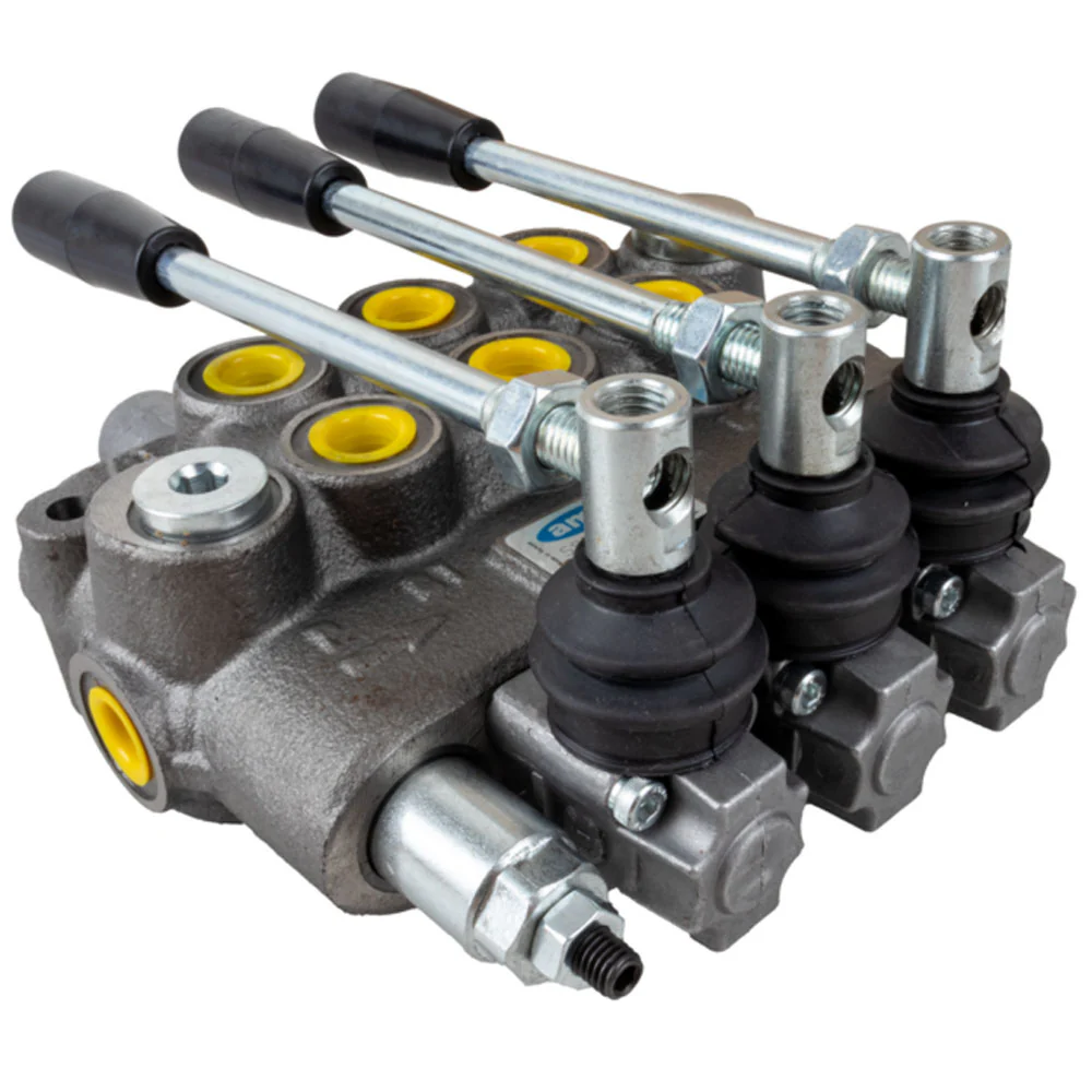 Distributore idraulico modello Basic a 3 leve doppio effetto 40litri - Image 3