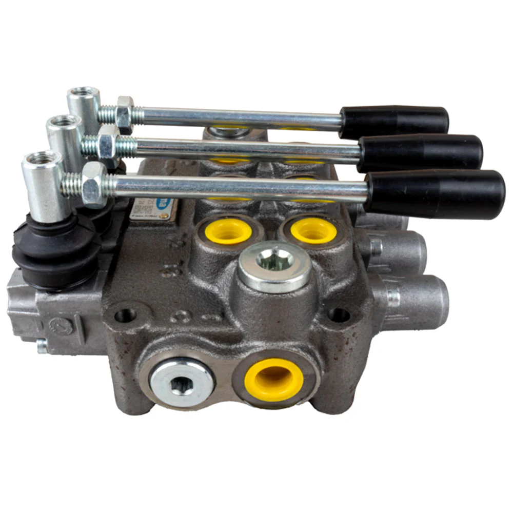 Distributore idraulico modello Basic a 3 leve doppio effetto 40litri - Image 7