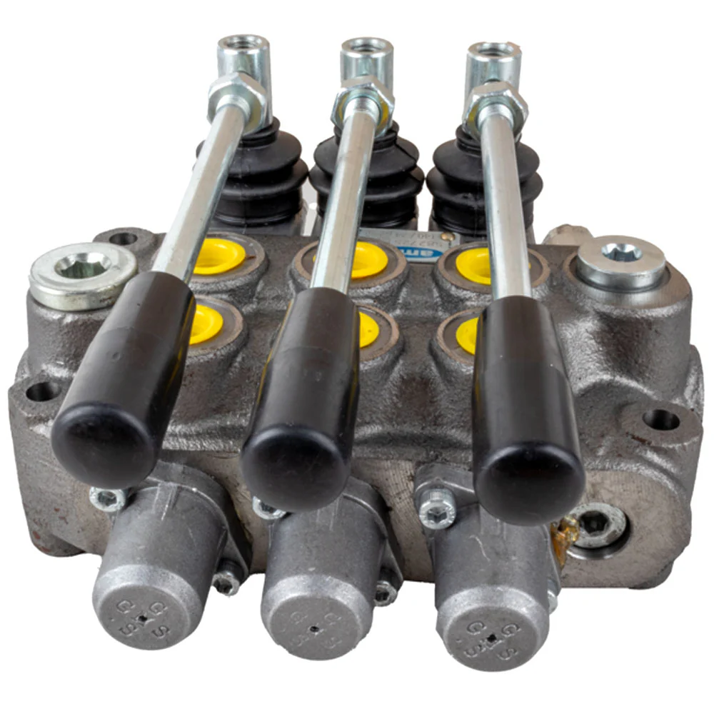 Distributore idraulico modello Basic a 3 leve doppio effetto 40litri - Image 9