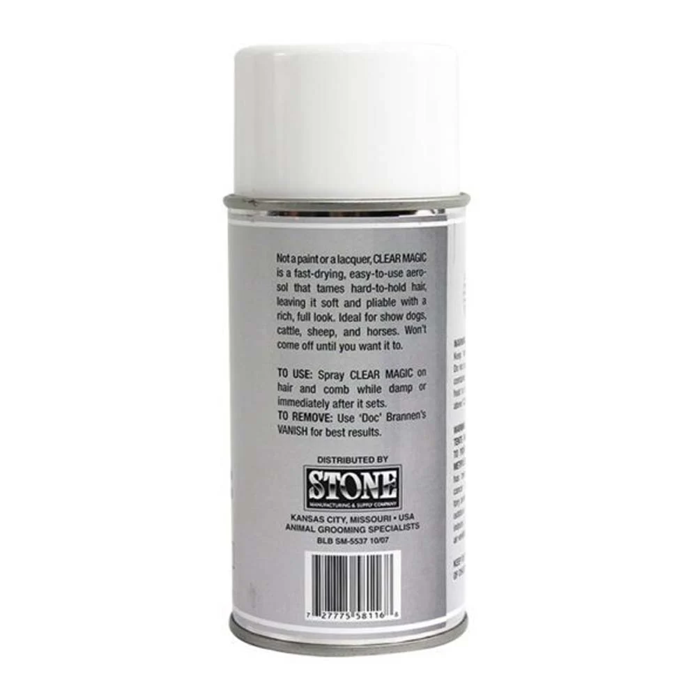 Doc Brannen Black e Clear Magic Spray Per Animali - Image 4