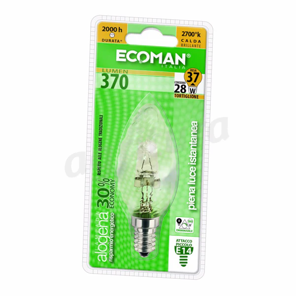 Ecoman Alo tortoglione 28W 2700K E14 - Image 2