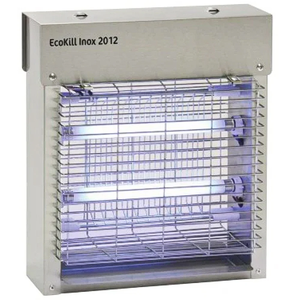 Elettrosterminatore EcoKill Inox – Corpo Inox Robusto con Lampade UV