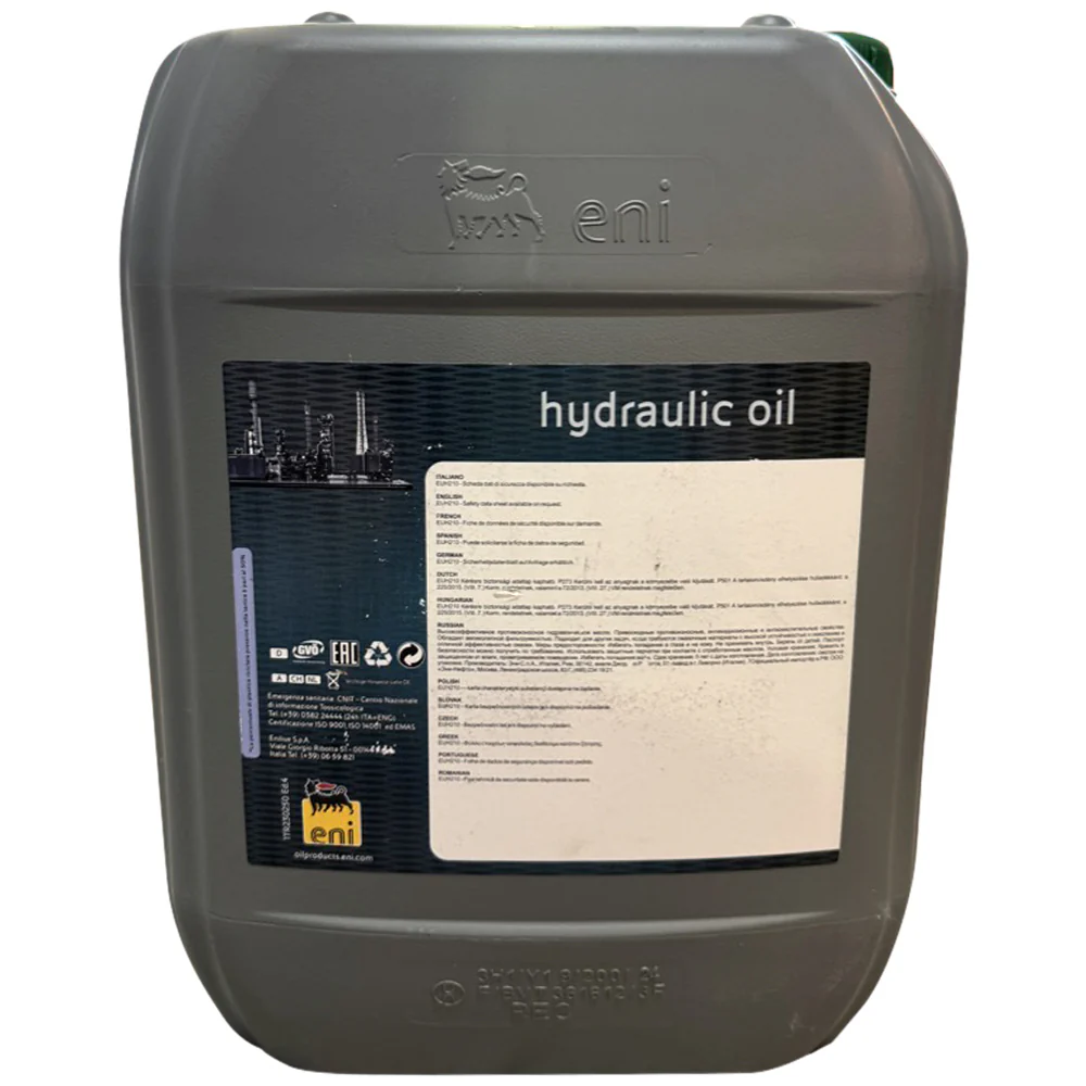 Eni OSO 32 Olio Idraulico Antiusura ad Alte Prestazioni per Sistemi Idraulici - Image 2
