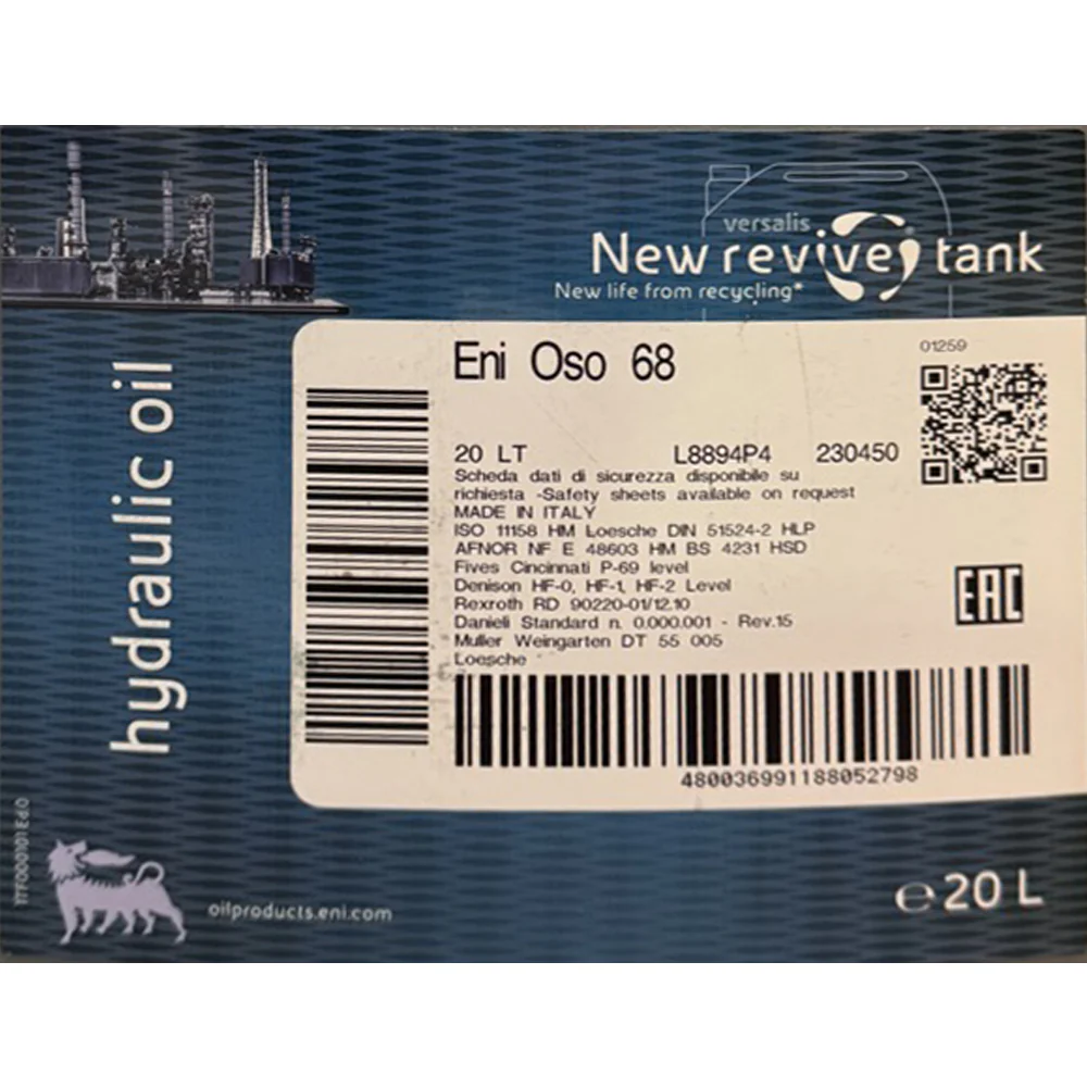 Eni OSO 68 Olio Idraulico Anti-usura con Filtrabilità - Image 5