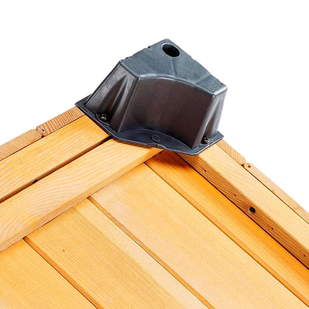 Ferplast Domus Cuccia per Cani in Legno – Casetta da Esterno in Pino Nordico Certificato FSC – Riparo Isolato per Animali con Ingresso Anti-morso, Tetto Apribile per Facile Pulizia - Image 8
