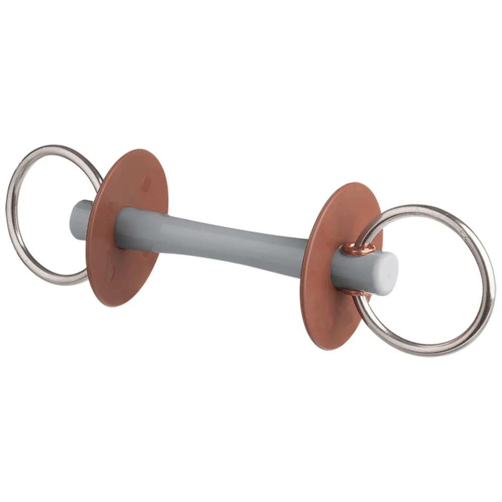 Filetto ad anelli beris con cannone comfort, anello 7,5cm