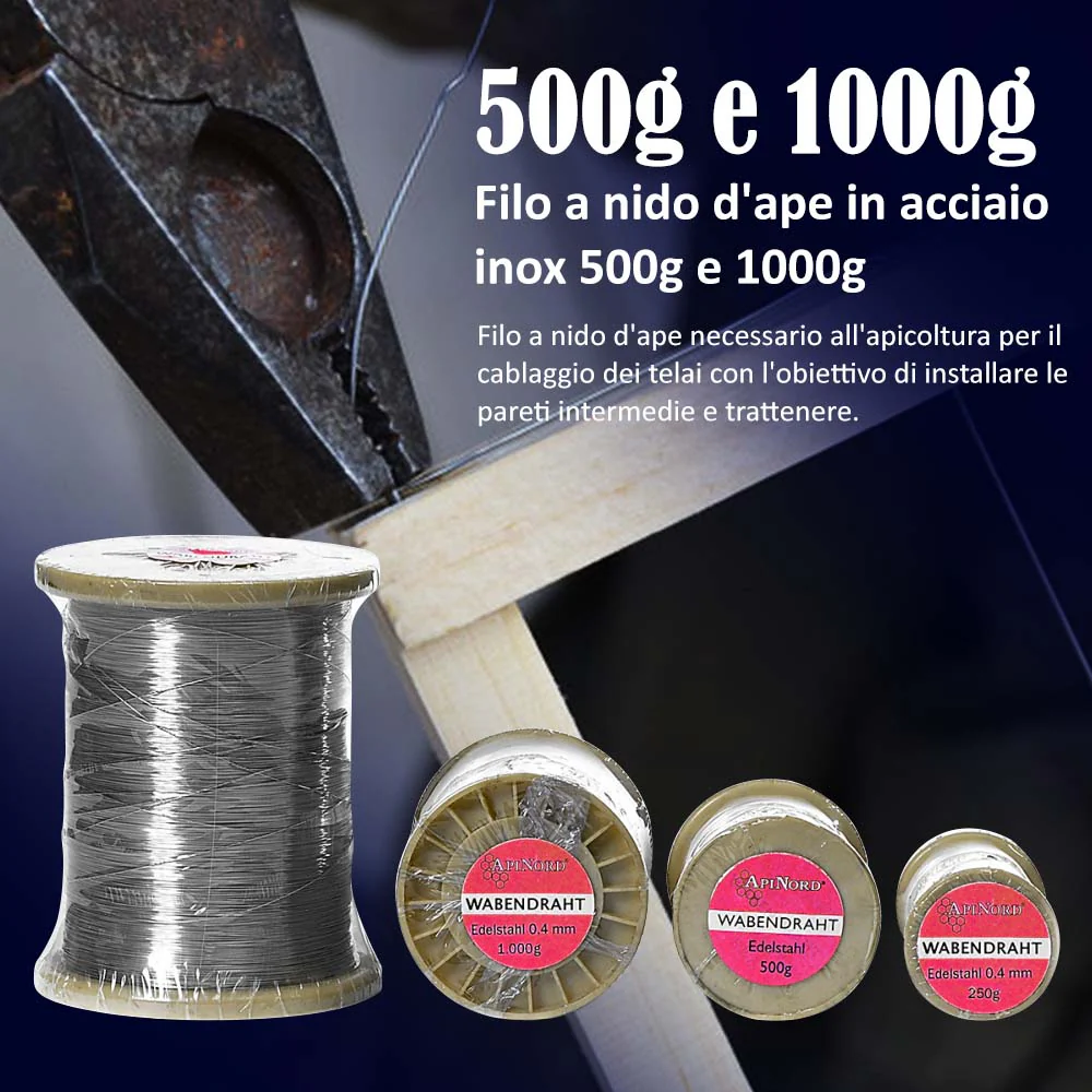 Filo a nido d'ape in acciaio inox - Image 13
