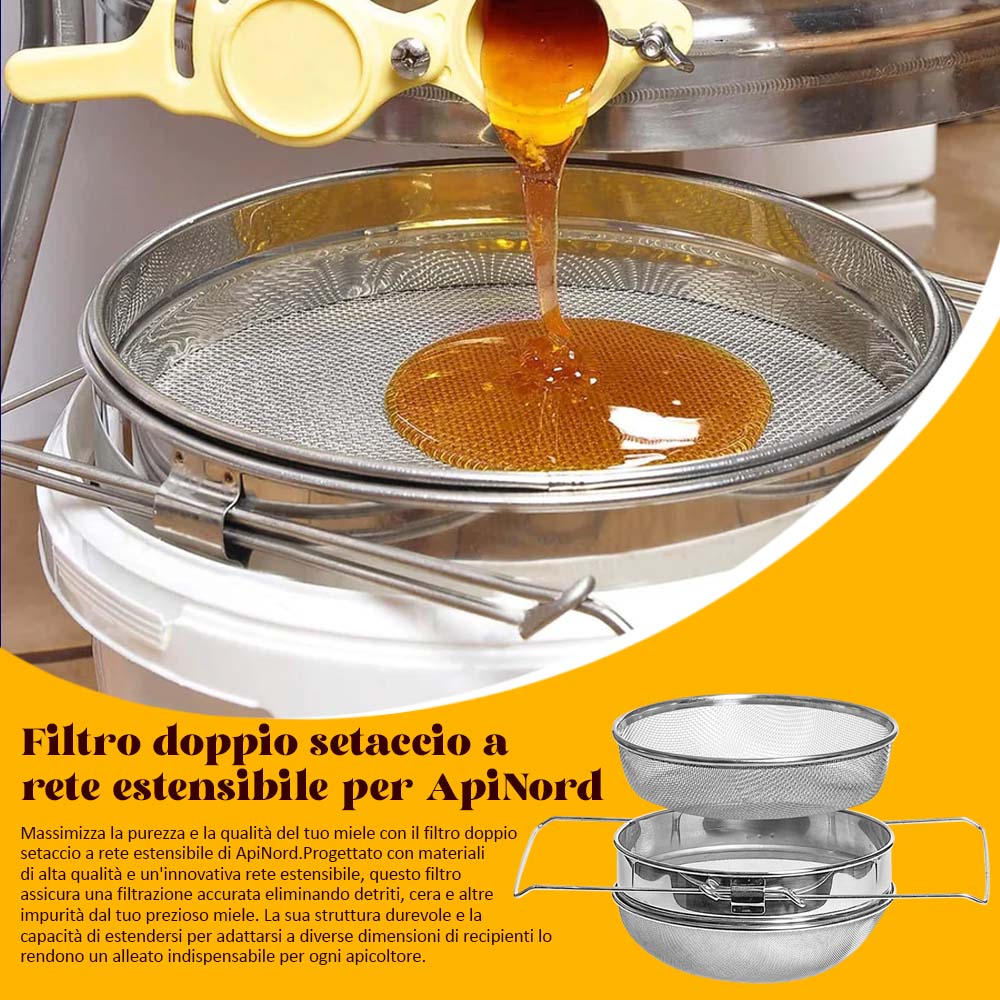Filtro doppio setaccio a rete estensibile per ApiNord - Image 20