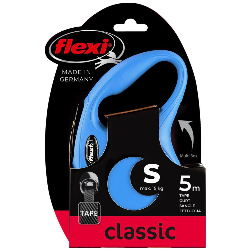 Flexi Classic Cinghia 5m con sistema di frenata breve LED e Multi Box - Image 7
