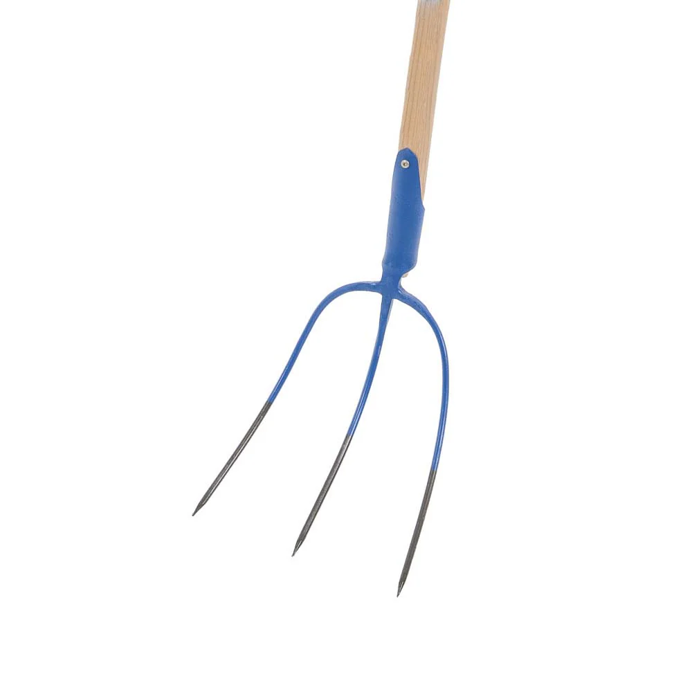 Forca da fieno, 28x25 cm, 3 denti e manico - Image 3