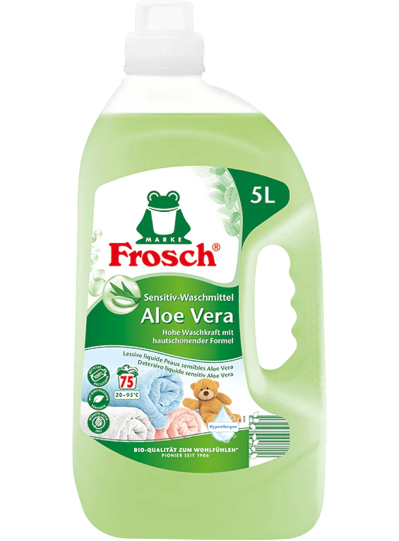Frosch Detergente Sensitive all’Aloe Vera 5L