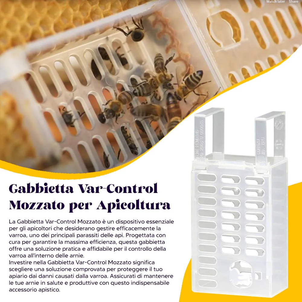 Gabbietta Var-Control Mozzato per Apicoltura - Image 21