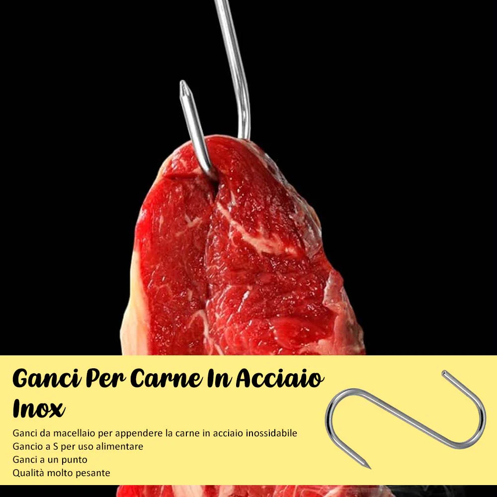 Ganci Per Carne In Acciaio Inox - Image 13