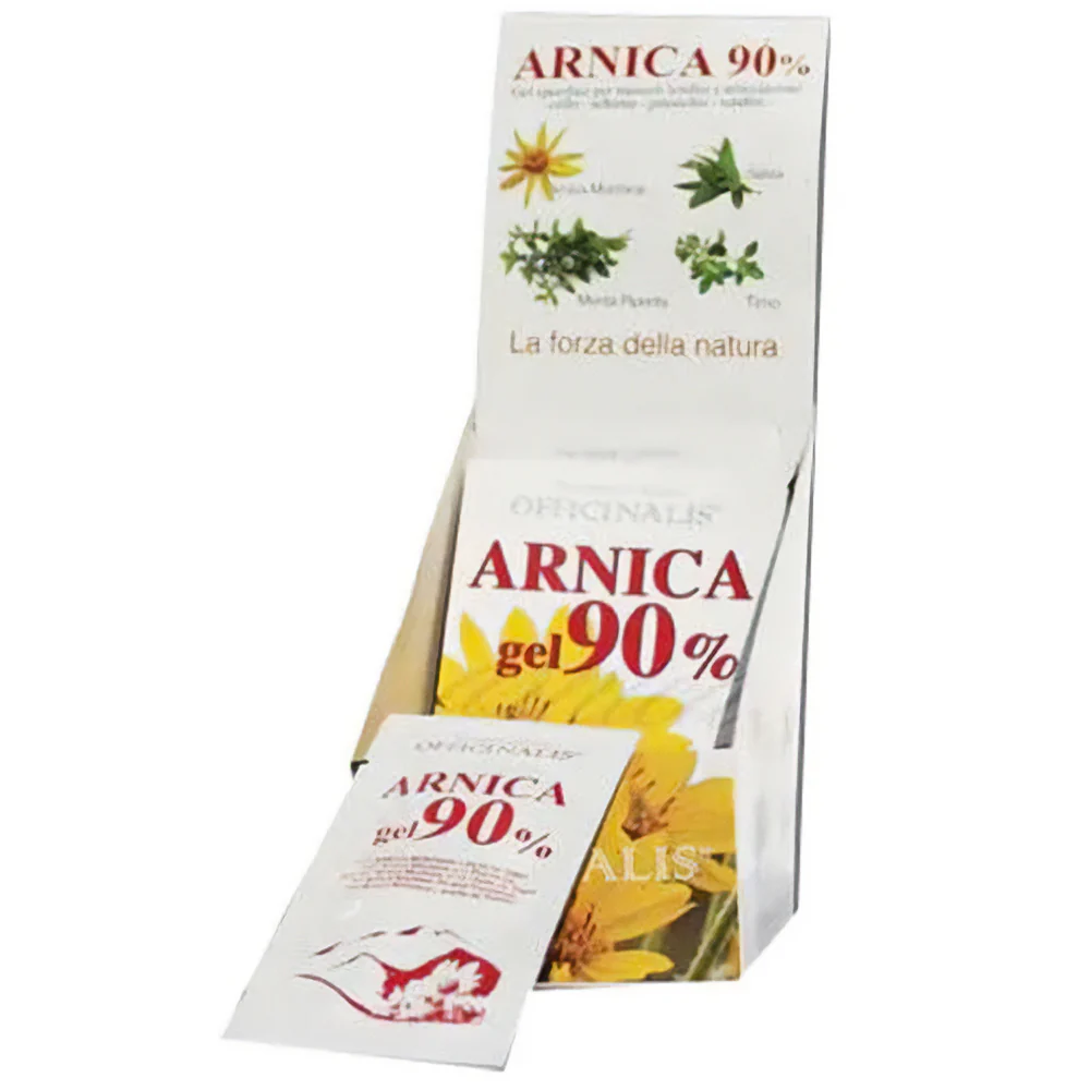 Gel Arnica Officinalis 90% Super Concentrato con Menta – 10ml e 100ml
