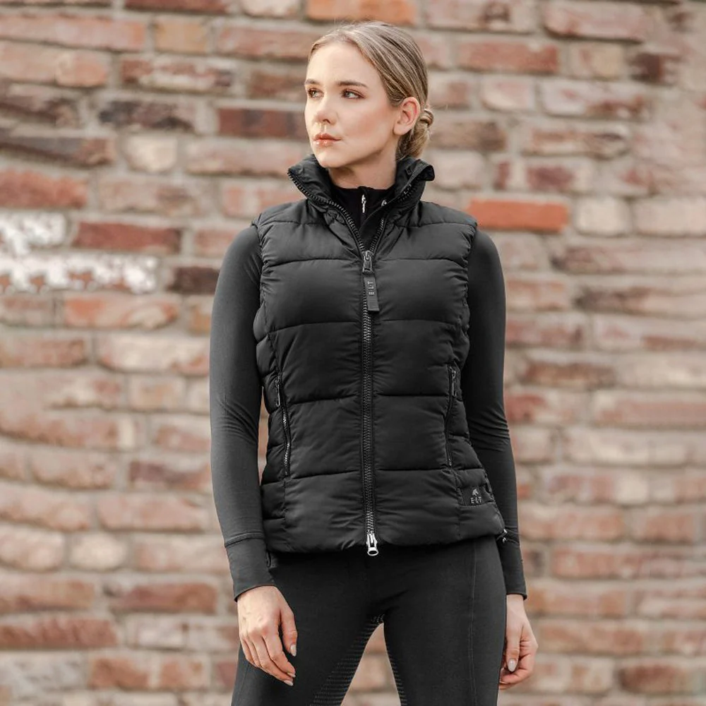 Gilet Invernale Equitazione Oxford Leggero Donna Antivento - Image 8
