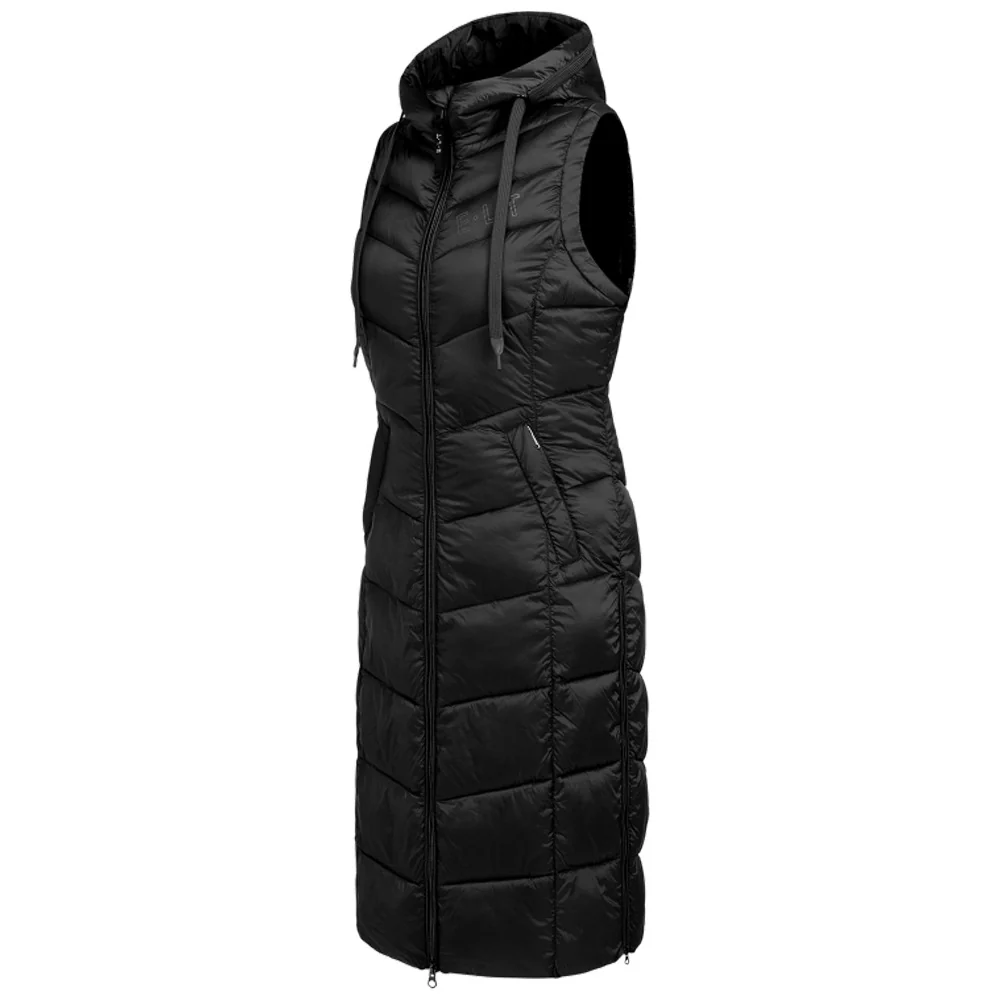 Gilet Lungo Donna Equitazione Ostende Leggero Imbottito Moda - Image 2