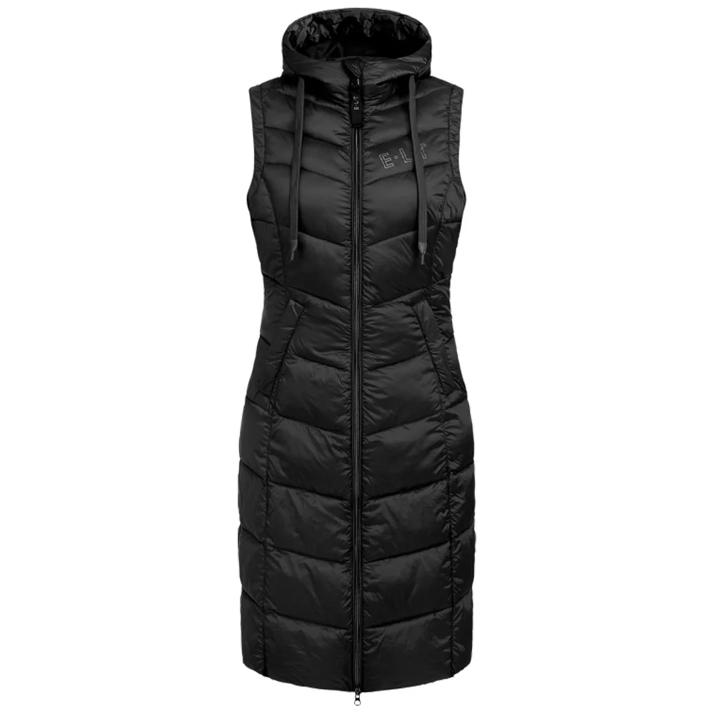 Gilet Lungo Donna Equitazione Ostende Leggero Imbottito Moda - Image 3