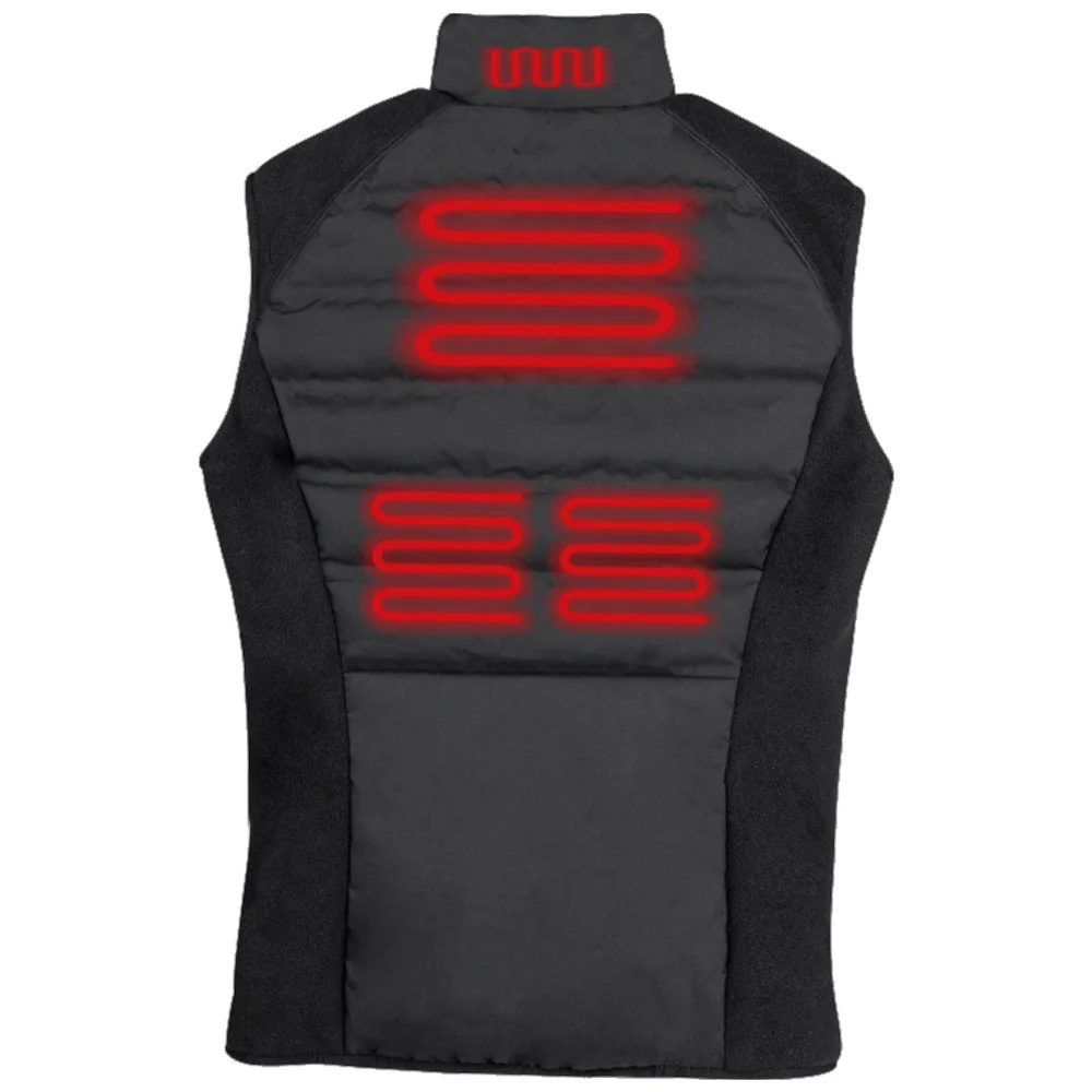 Gilet Riscaldato Equitazione Comfort Heat Donna Antivento - Nero - Image 3