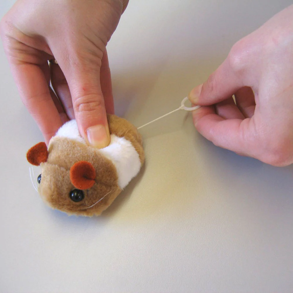 Giocattolo tremolante per gatti peluche 7cm - Image 2