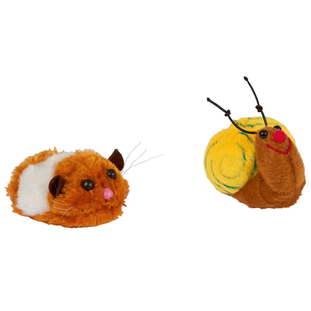 Giocattolo tremolante per gatti peluche 7cm - Image 3