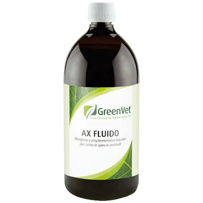 GreenVet AX Fluid 1kg – Mangime liquido complementare per animali