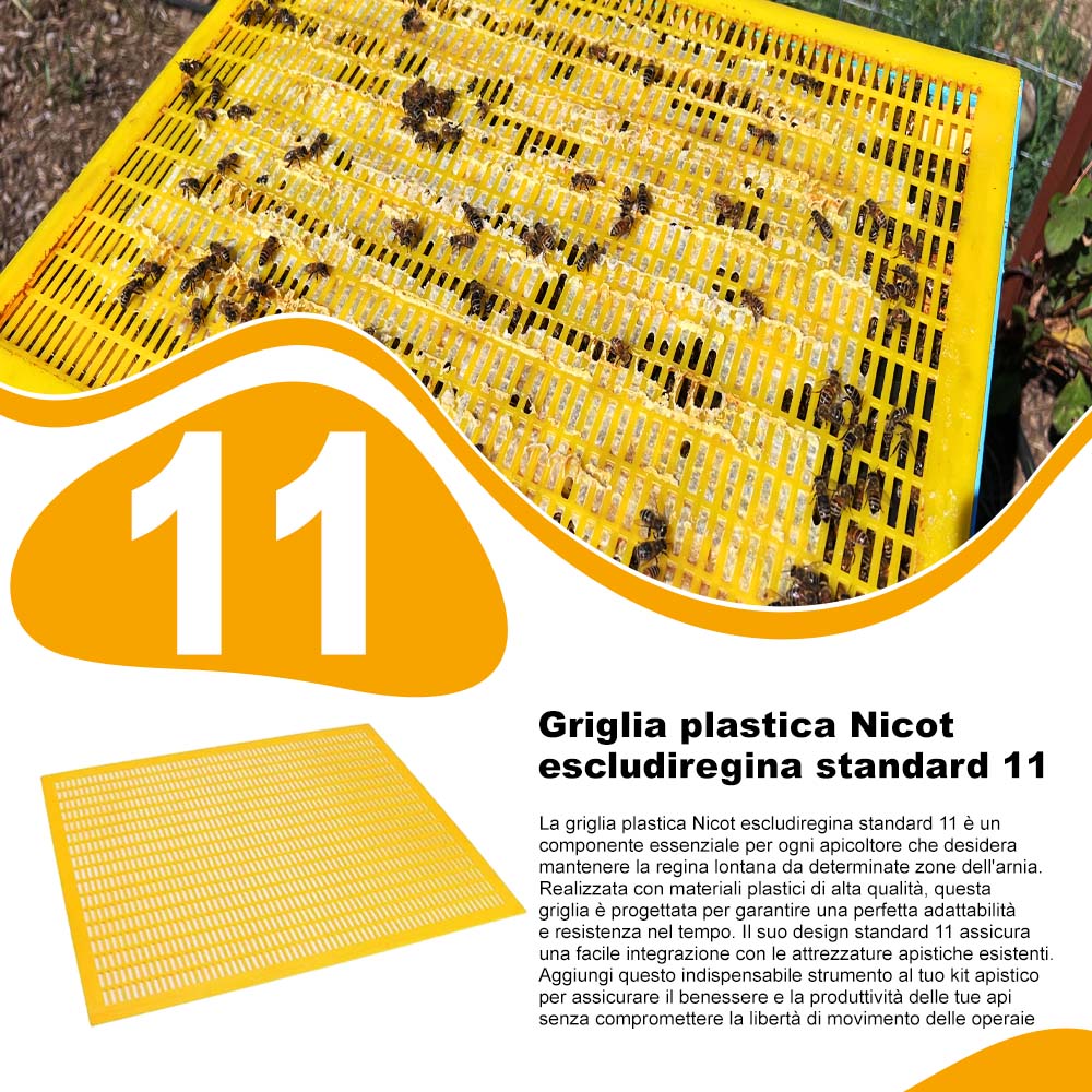 Griglia plastica Nicot escludiregina standard 11 - Image 13