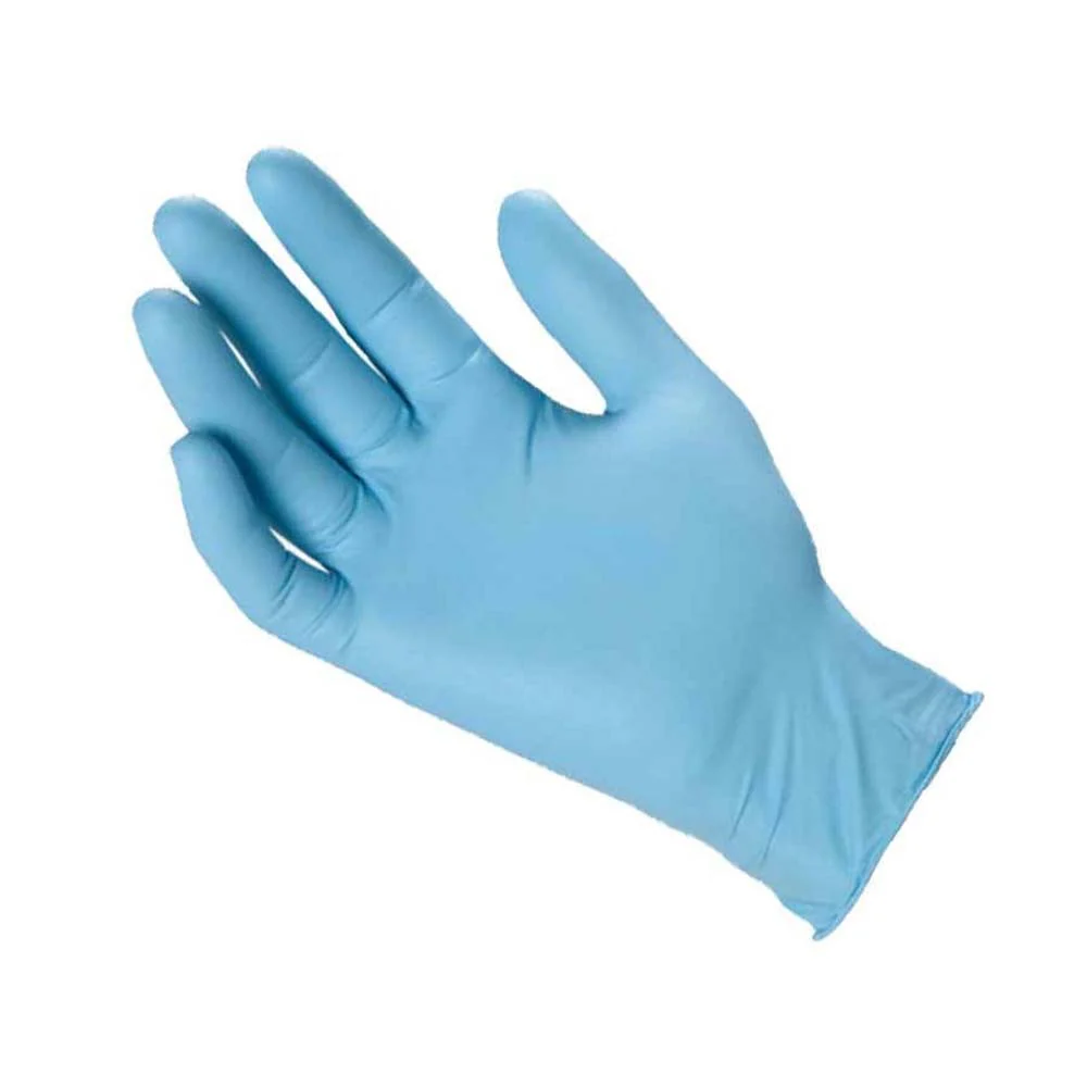 Guanti operativi in nitrile blu - Image 3