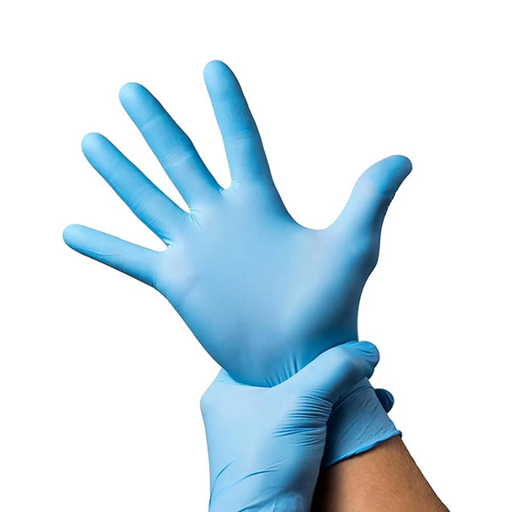 Guanti operativi in nitrile blu - Image 4