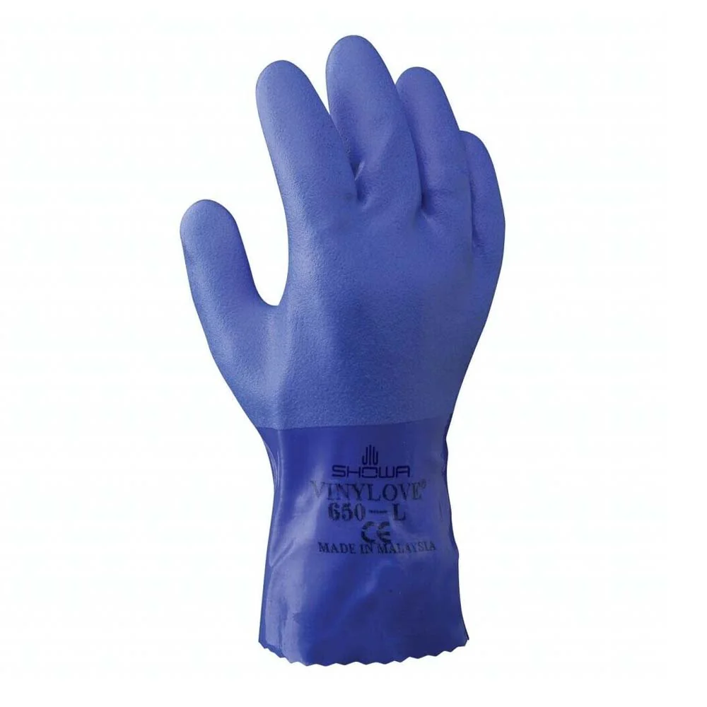 Guanti Showa 650 per sicurezza e comfort sul lavoro - Image 3