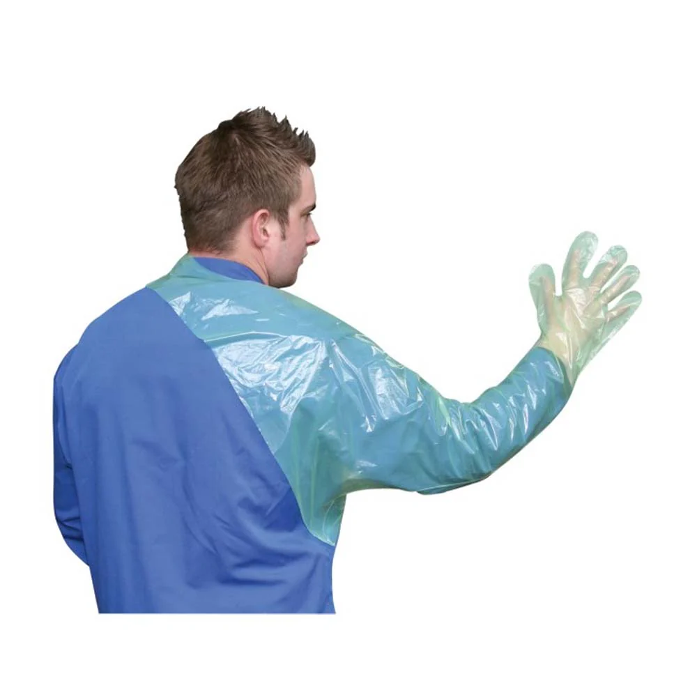 Guanto Veterinario Monouso Vettop Con Protezione Spalla - Image 6