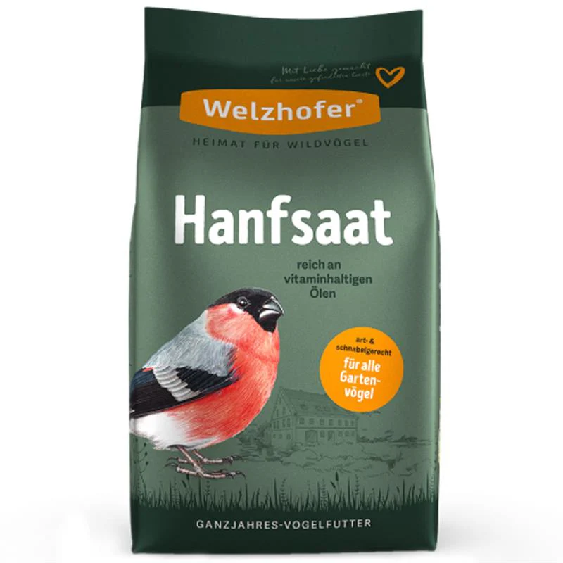 Hanfsaat Mangime Semi di Canapa per Uccelli - 1kg