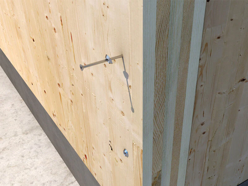 HBS Vite per legno a testa svasata 10mm x 160mm 50pz - Image 3