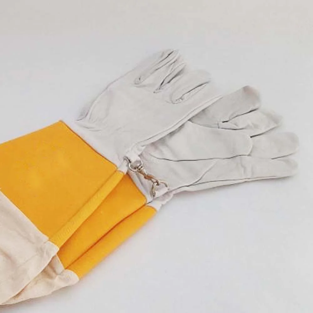 Imgut® Guanti in pelle Yak varie misure per apicoltura - Image 3
