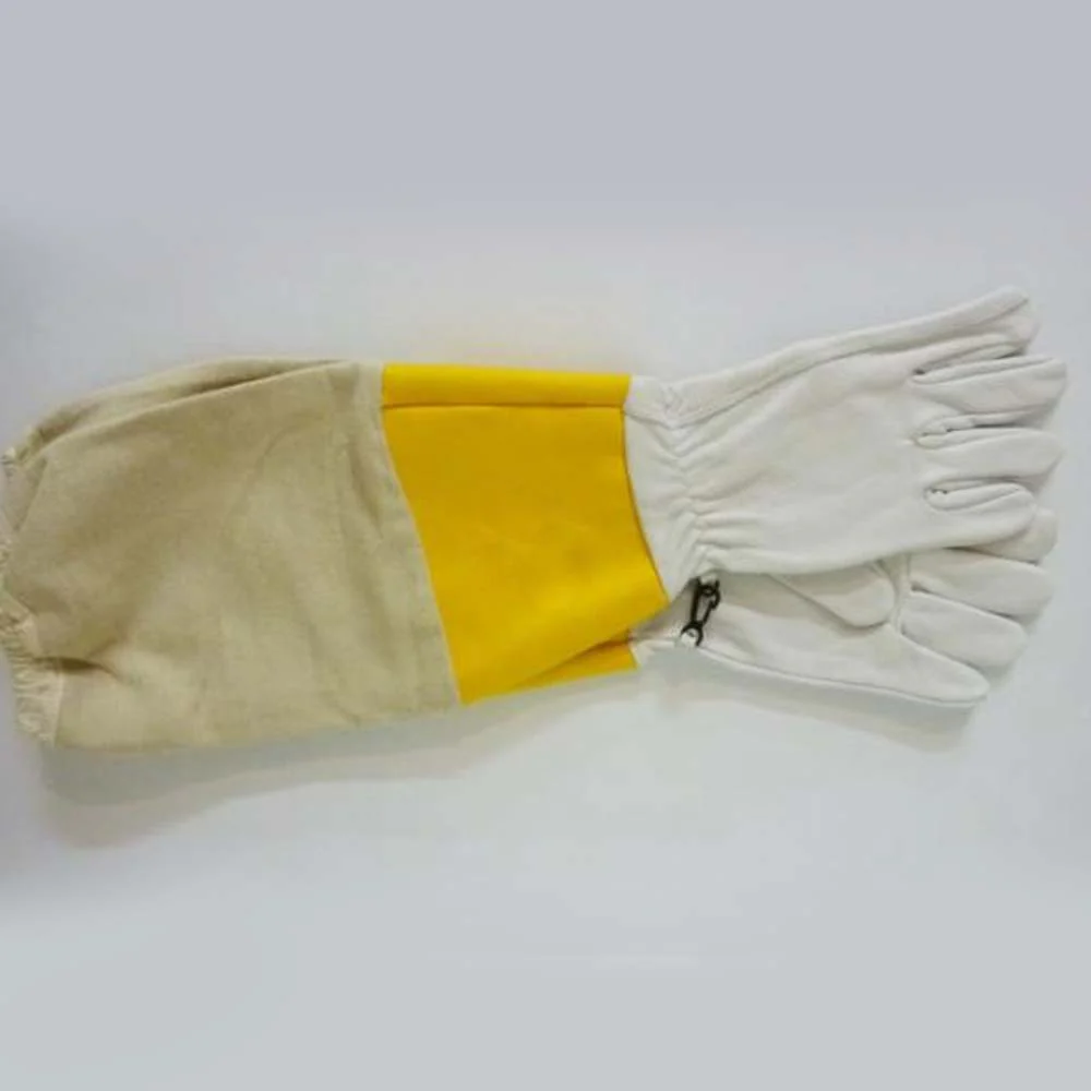 Imgut® Guanti in pelle Yak varie misure per apicoltura - Image 8